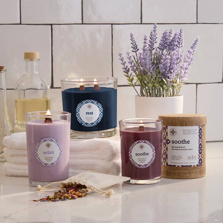 ROOT Candles - Wholesale Jar/Filled Candle - Root Seeking Balance Spa Candles70