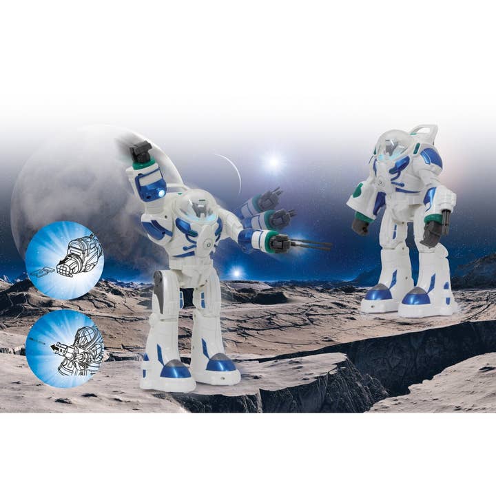 mhw24 - Wholesale Electronic Toy - Kids & Baby - Robot Spaceman white infrared10