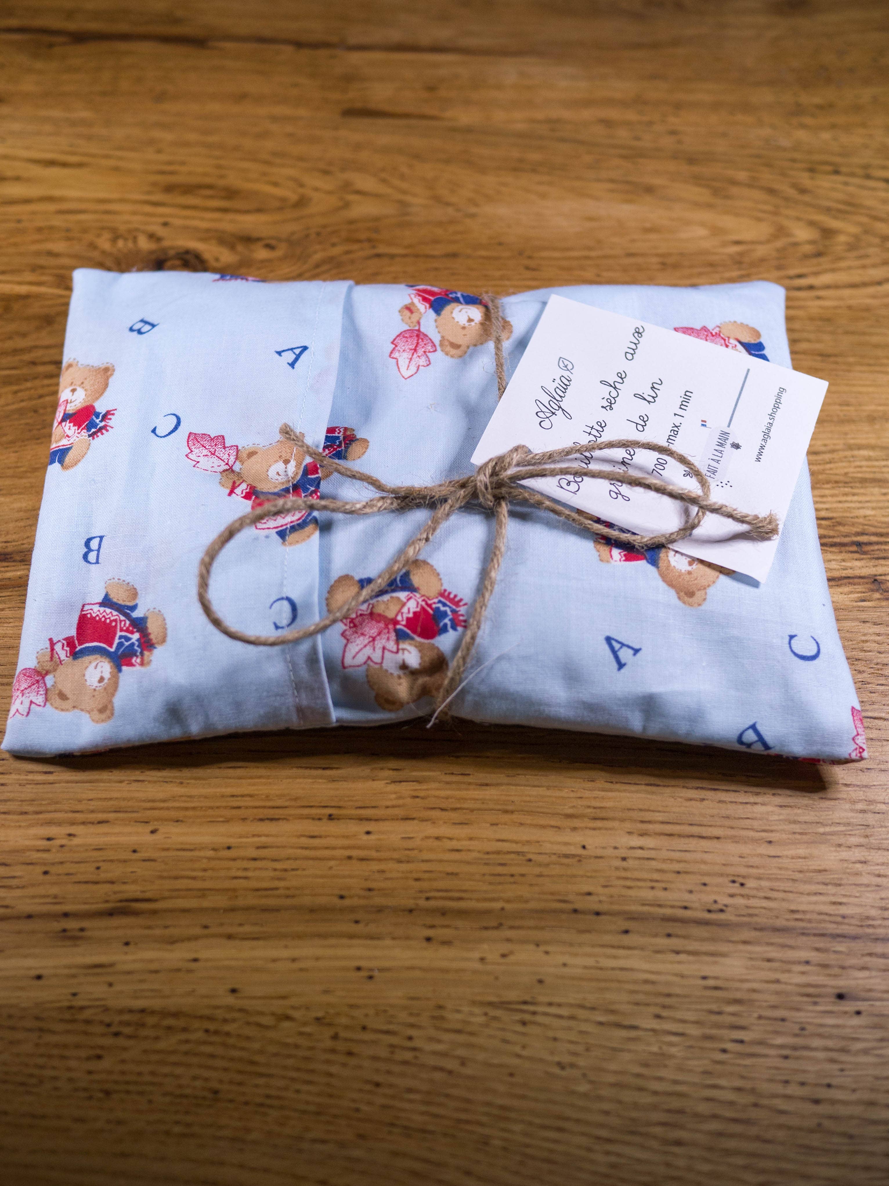 aglaïa – wholesale Hot/cold compress – Dry Flax Seed Hot Water Bottle for Kids & Baby6