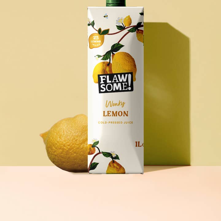 Flawsome Brands Limited – wholesale Fruit juice – NEW! 1L Lemon cold-pressed juice0