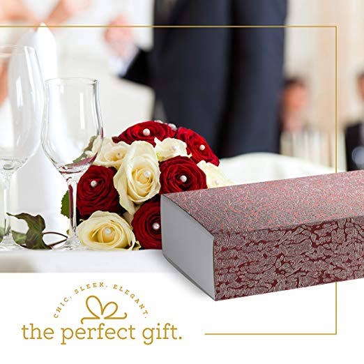 Hammont - Wholesale Gift Box - Pink Sleeve Diy Sliding Kraft Paper Box 6 Pack 7 X 4.75 X 23