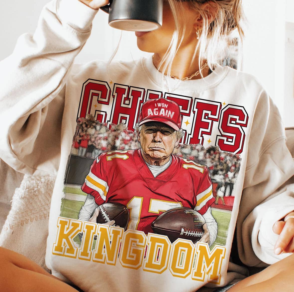 Skymorphew Branding Co - Wholesale Sublimatie-transfer - Chiefs Kingdom Trump0