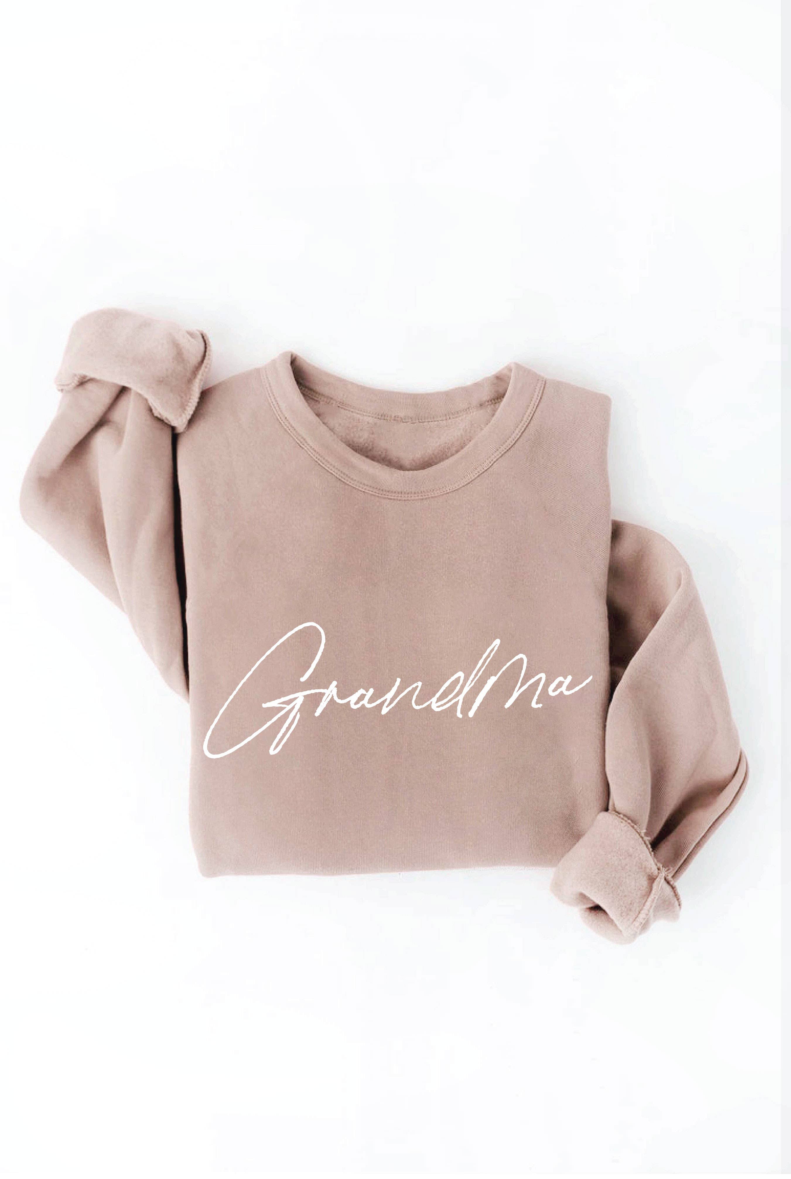 OAT COLLECTIVE - Wholesale Graphic Sweatshirt - Women's - GRANDMA Graphic Sweatshirt1