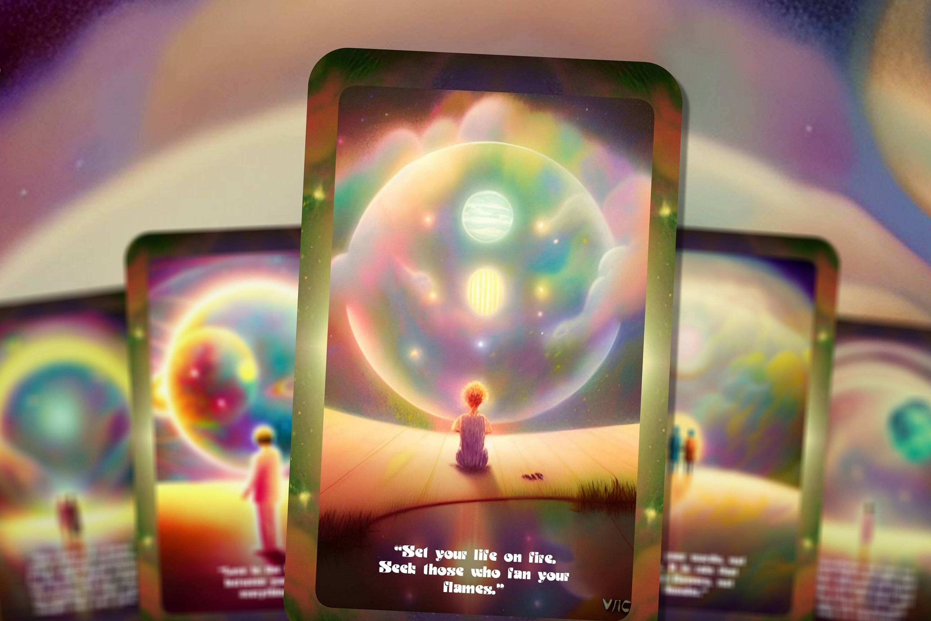 Ibiza Tarot USA - Wholesale Tarot Cards - The Universe in Ecstatic Motion - Rumi Oracle8