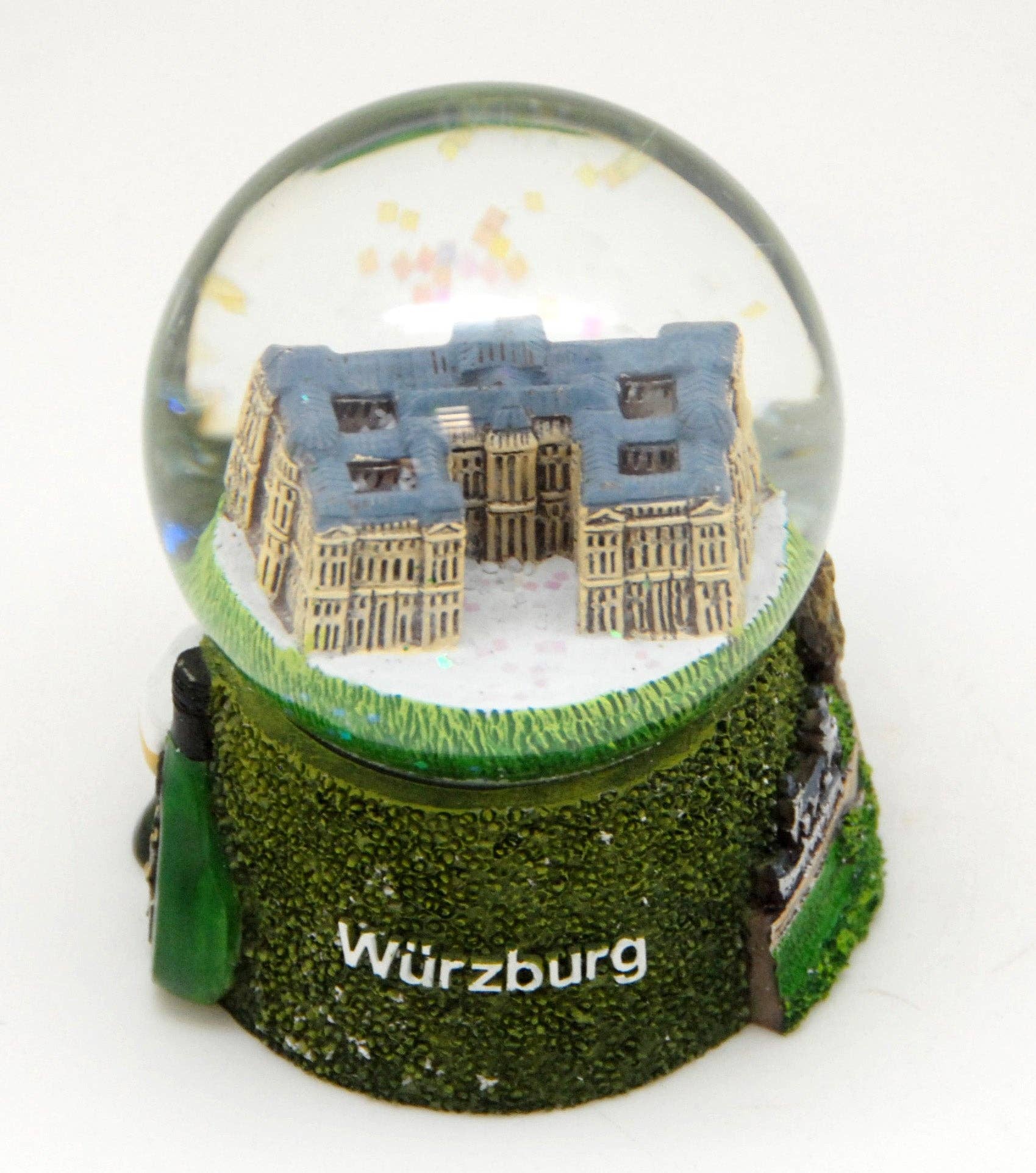 Schneekugelhaus - Venta al por mayor Bola de nieve - Niños y bebés - Bola de nieve souvenir de Würzburg con Residencia, 65 mm de diámetro6