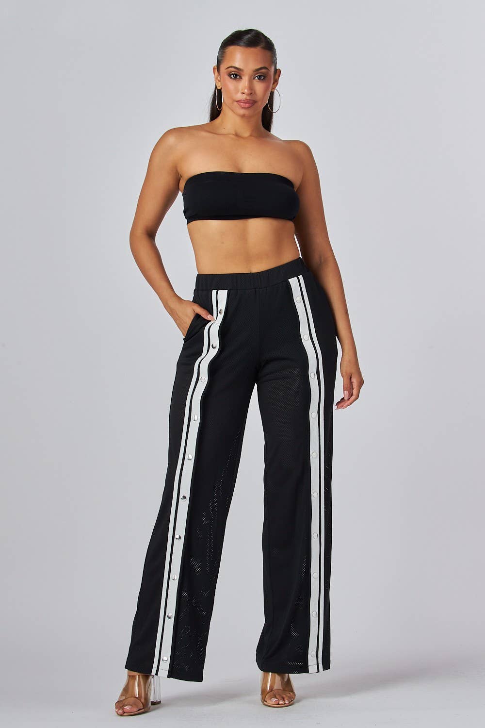 Hot & Delicious - Wholesale Broek - Dames - Sky Snap Mesh Broek (HDP33382)5