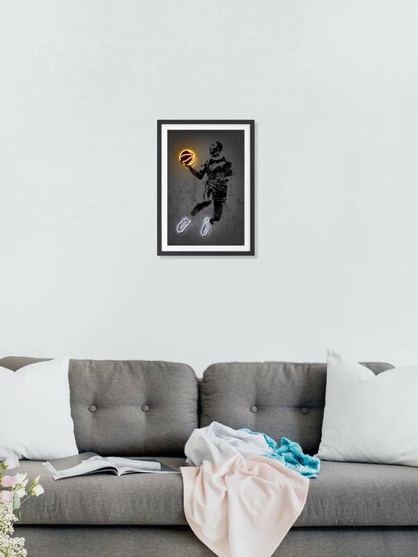 Affiche encadrée Premium 23 Legend pour la vente par JUNIQE