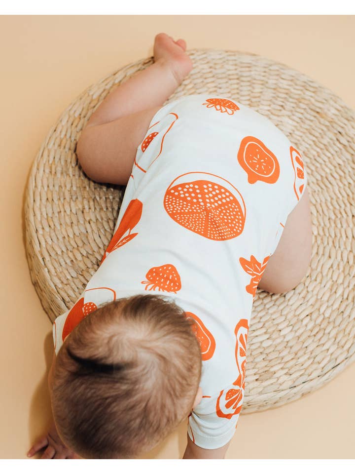 Little Barnacle - Wholesale Bodysuit (Non-Footed) - Baby - Fruit baby bodysuit - organic cotton