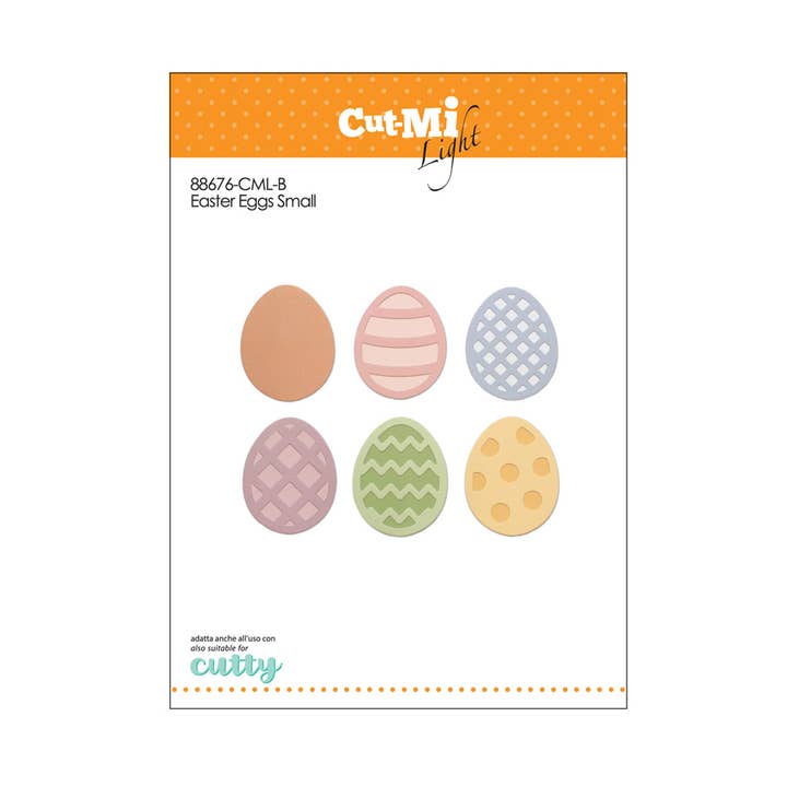 Fustelas finas Ovos de Páscoa pequenos por atacado de Impronte D'Autore