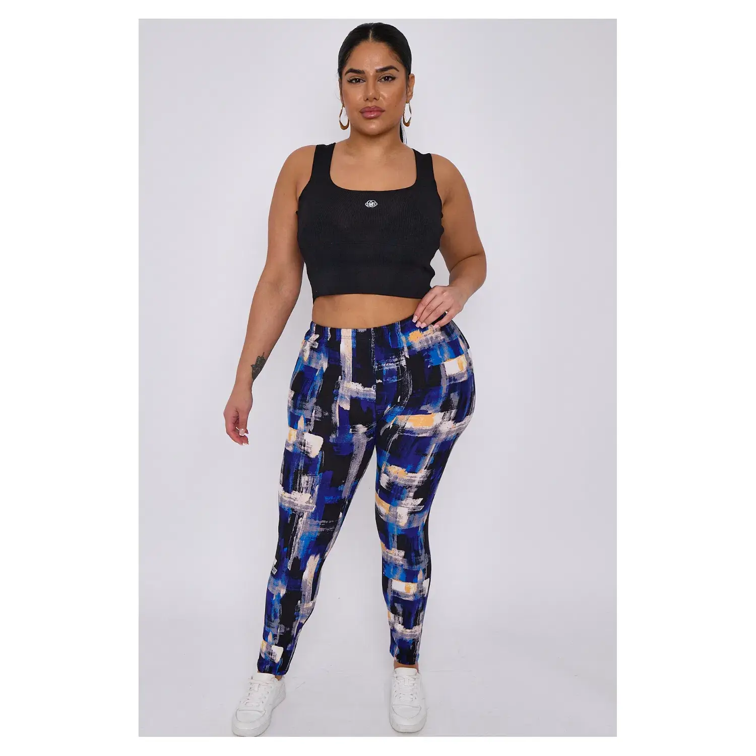 Superbia – wholesale Fashion leggings – Women's – Superbia Super Soft Leggings High Waist (Large Size 14-22)105