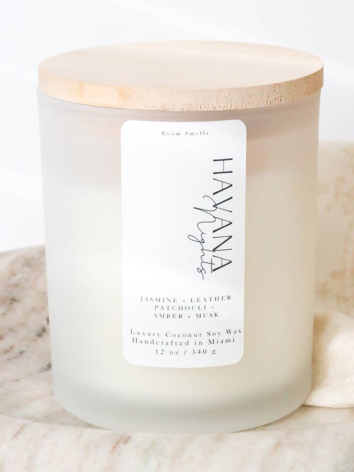 Noches de La Habana - Vela de 12 oz para venta al por mayor de RoomSmells