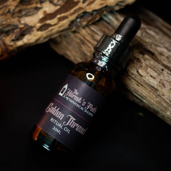 Golden Thread Ritual Oil for wholesale by The Hermit's Path