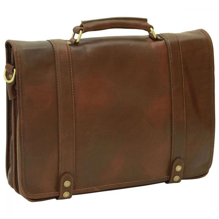 Old Angler Firenze - Wholesale Briefcase - Unisex - Calfskin Nappa Leather Briefcase19