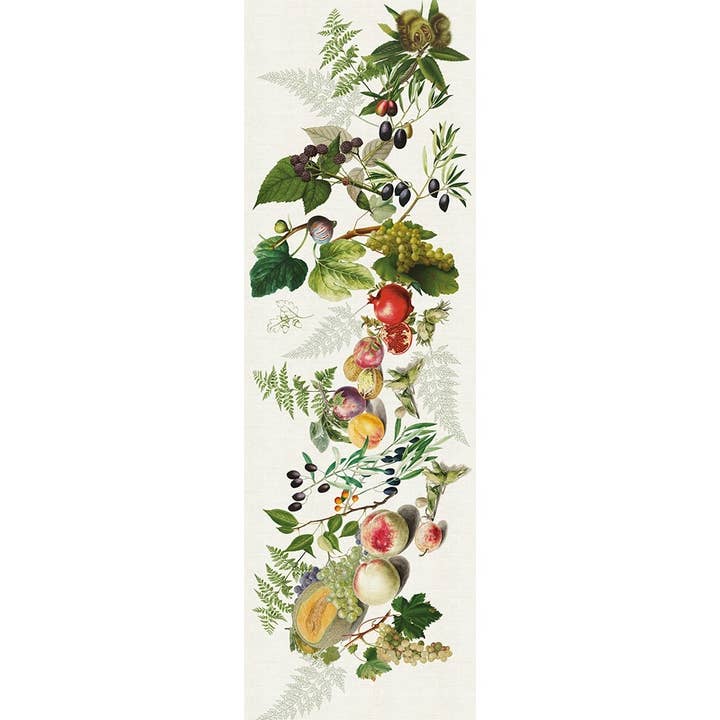 Abondance D'Automne Naturel Tablerunner, Metis for wholesale by Garnier Thiebaut
