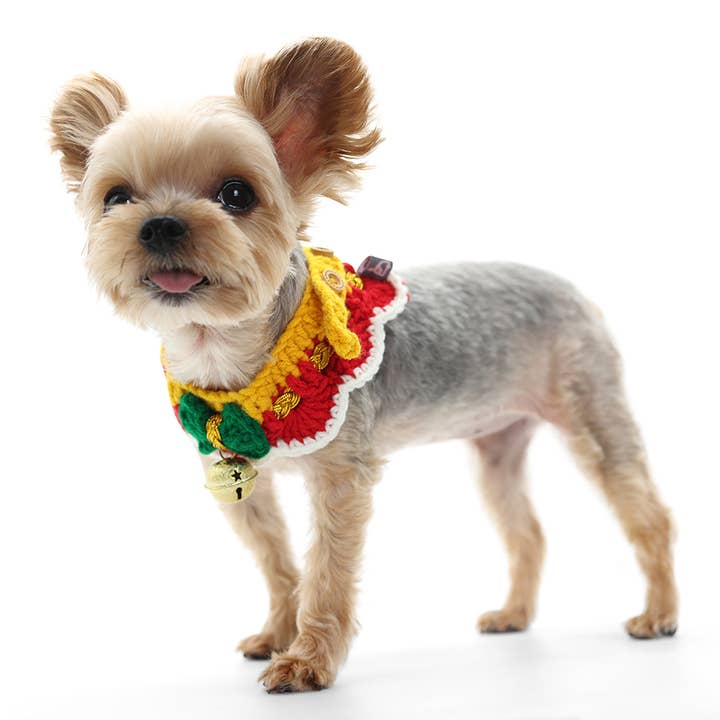 Jingle Bell Crochet Collar Scarf and other Purchase Wholesale dog bell. Free Returns & Net 60 Terms on Faire trending on Faire.