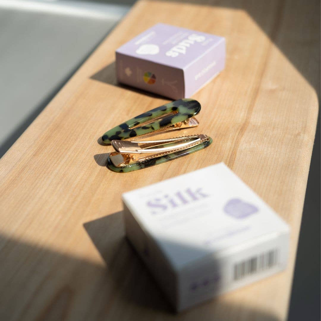 Green Room - Vente Pince à cheveux – femme - Pinces en forme d'crocodile - Triangle6