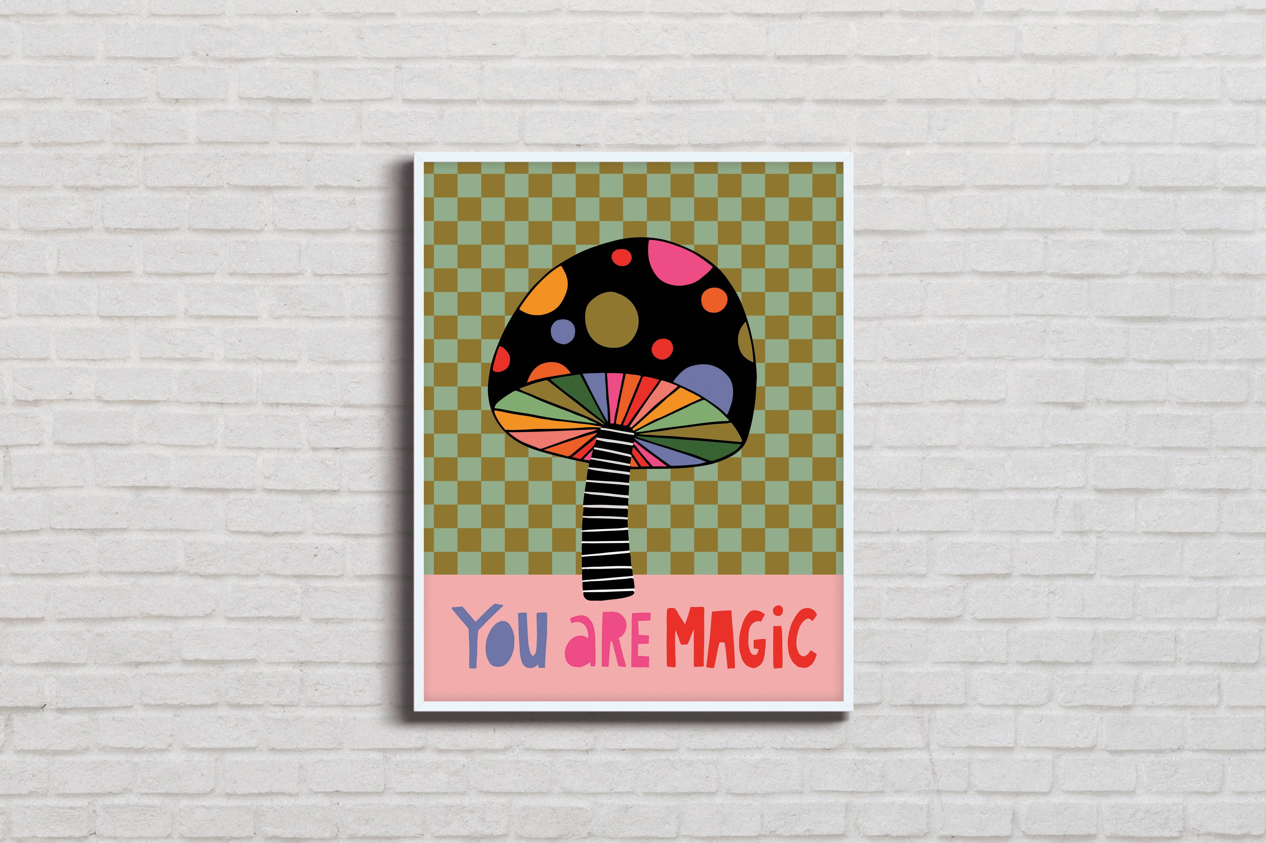 Julz Clementine - Wholesale Art Print - You Are Magic Art Print