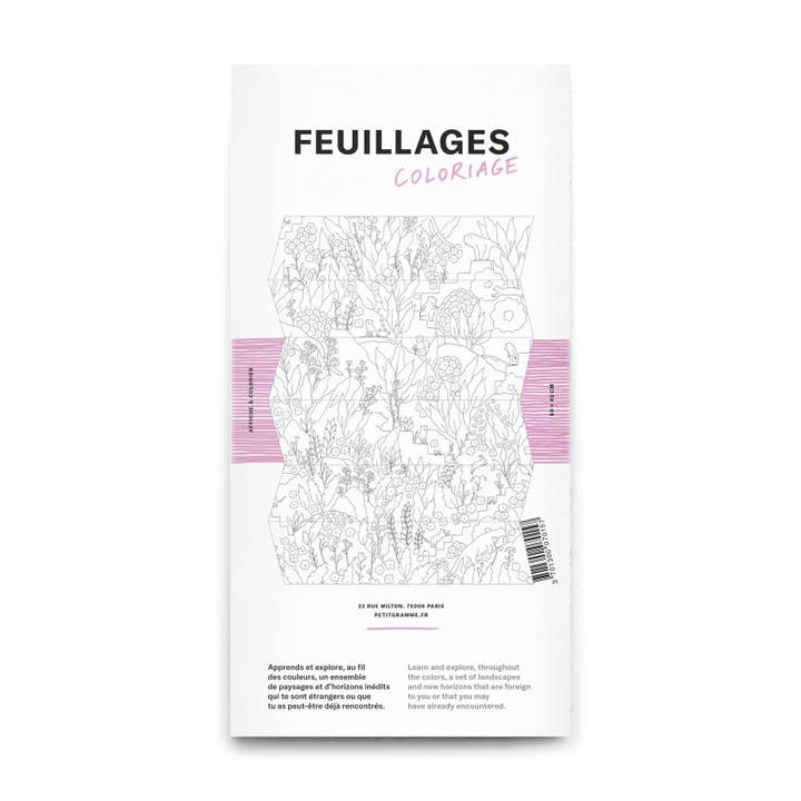 Petit Gramme – Livro para colorir - Crianças e bebés por atacado – Cartaz para colorir Feuillages