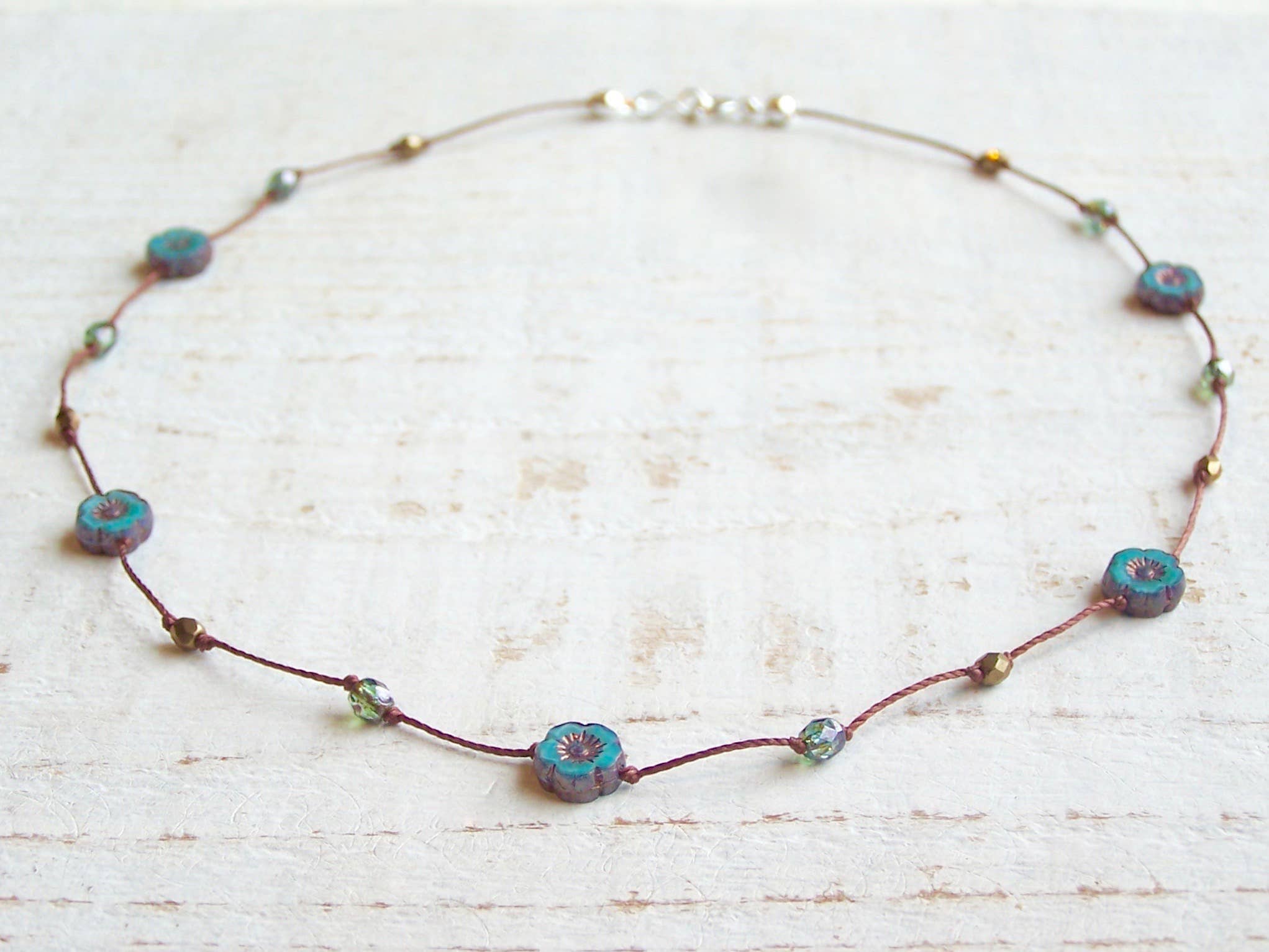 Jo Bird Jewelry - Venta al por mayor Collares de cuentas/perlas - Collar Petit Hibiscus8