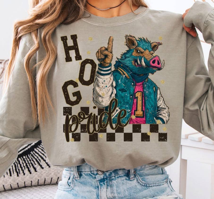 The Lyrical Spirit, LLC - Wholesale T-Shirt (Graphic) - Women's - School Spirit Mascot Pride Sandstone LS CC T-Shirt 1