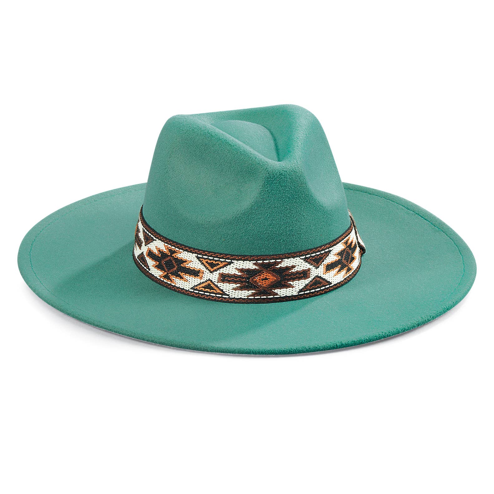 Back in the Saddle - Wholesale Cowboy Hat - Women's - Southwest Heritage Flat-Brim Hat1