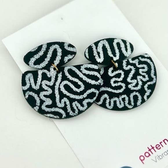 Pattern Gems - Wholesale Dangle Earrings - Emily Earrings0