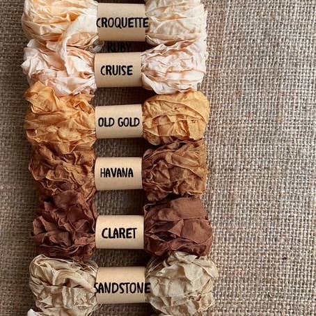 RiverHaus - Wholesale Ribbon - Gift Wrapping - Crinkled Ribbon Assorted Neutrals