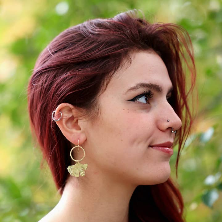 Fluff Hardware - Wholesale Dangle Earrings - Ginkgo Earrings3