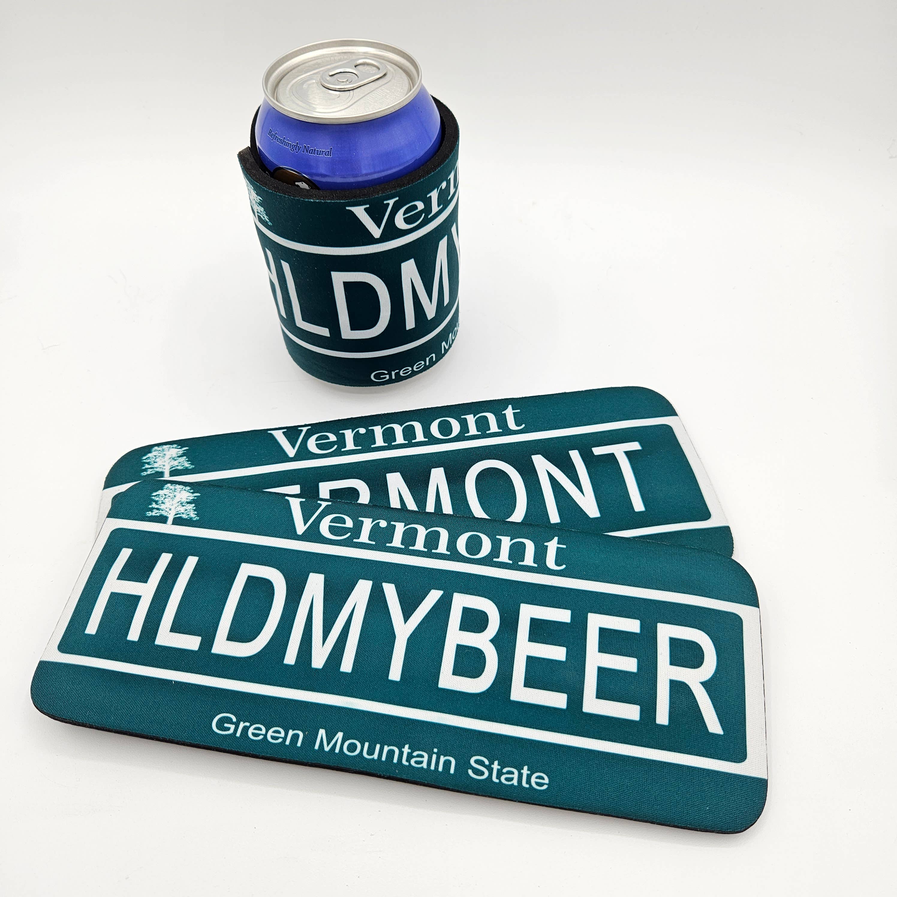 Made and Assembled - Wholesale Drink Huggers & Koozies - Slap Koozies - License Plate Designs1