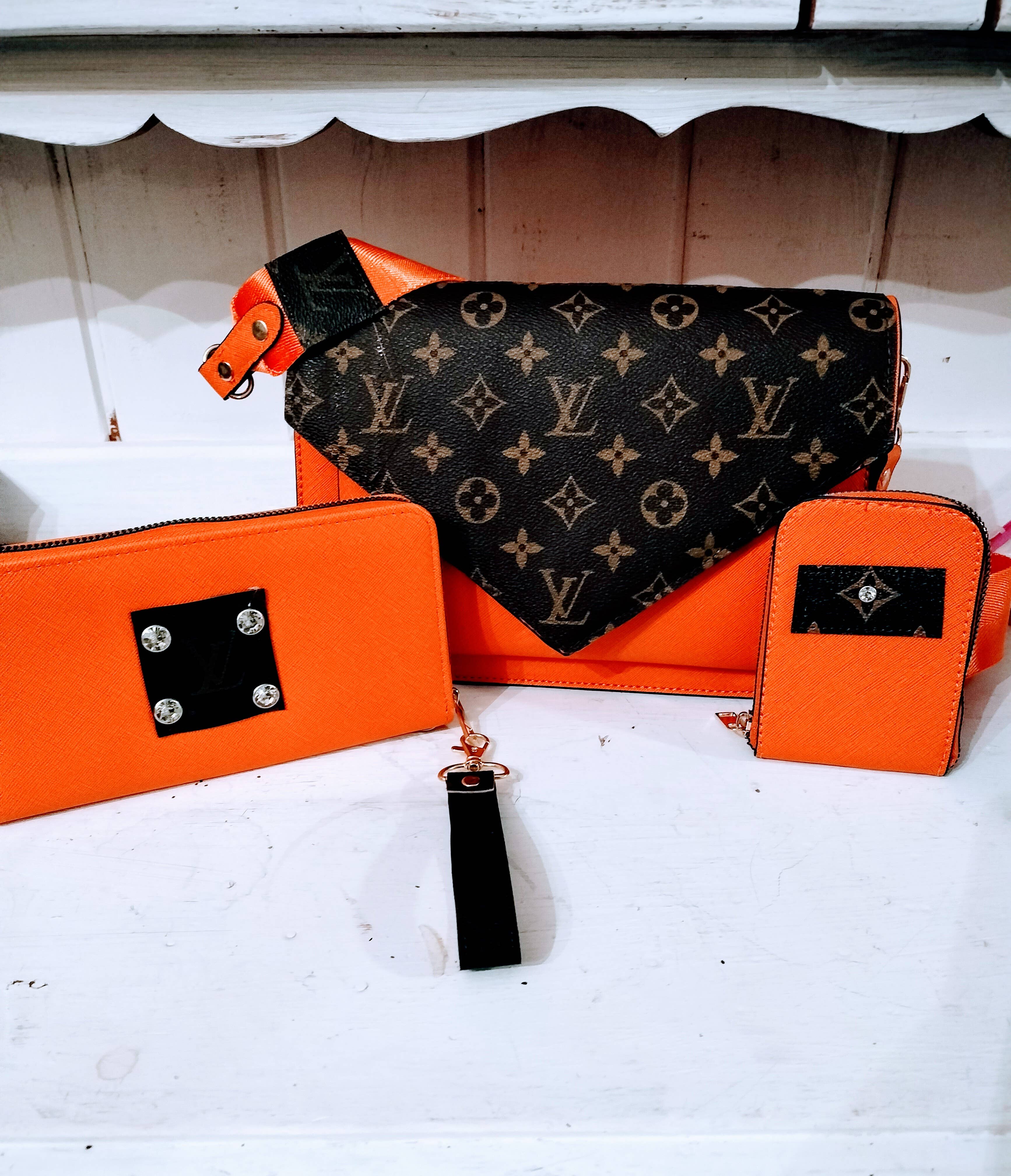 Contagious Couture - Vendita all'ingrosso Portacarte - Donna - Porta carte di credito riciclato - Set da tre pezzi2