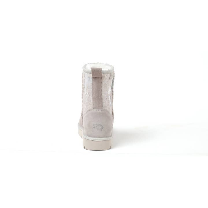 SuperLamb Footwear - Wholesale Boots – Women’s - TURANO 7.5IN ETCHED COW PRINT - SILVER2