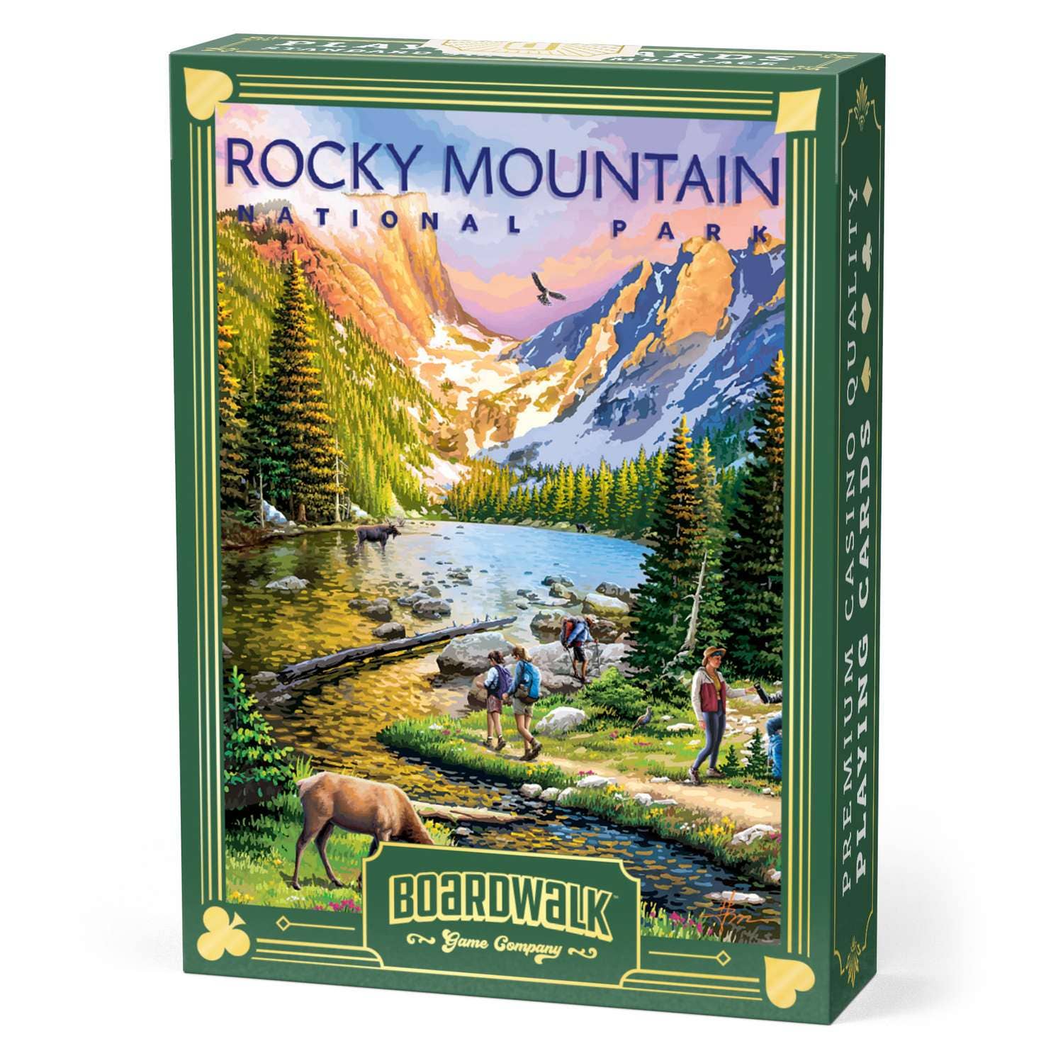 Boardwalk Puzzle Company - Wholesale Playing Cards - Rocky Mountain National Park - Playing Cards0