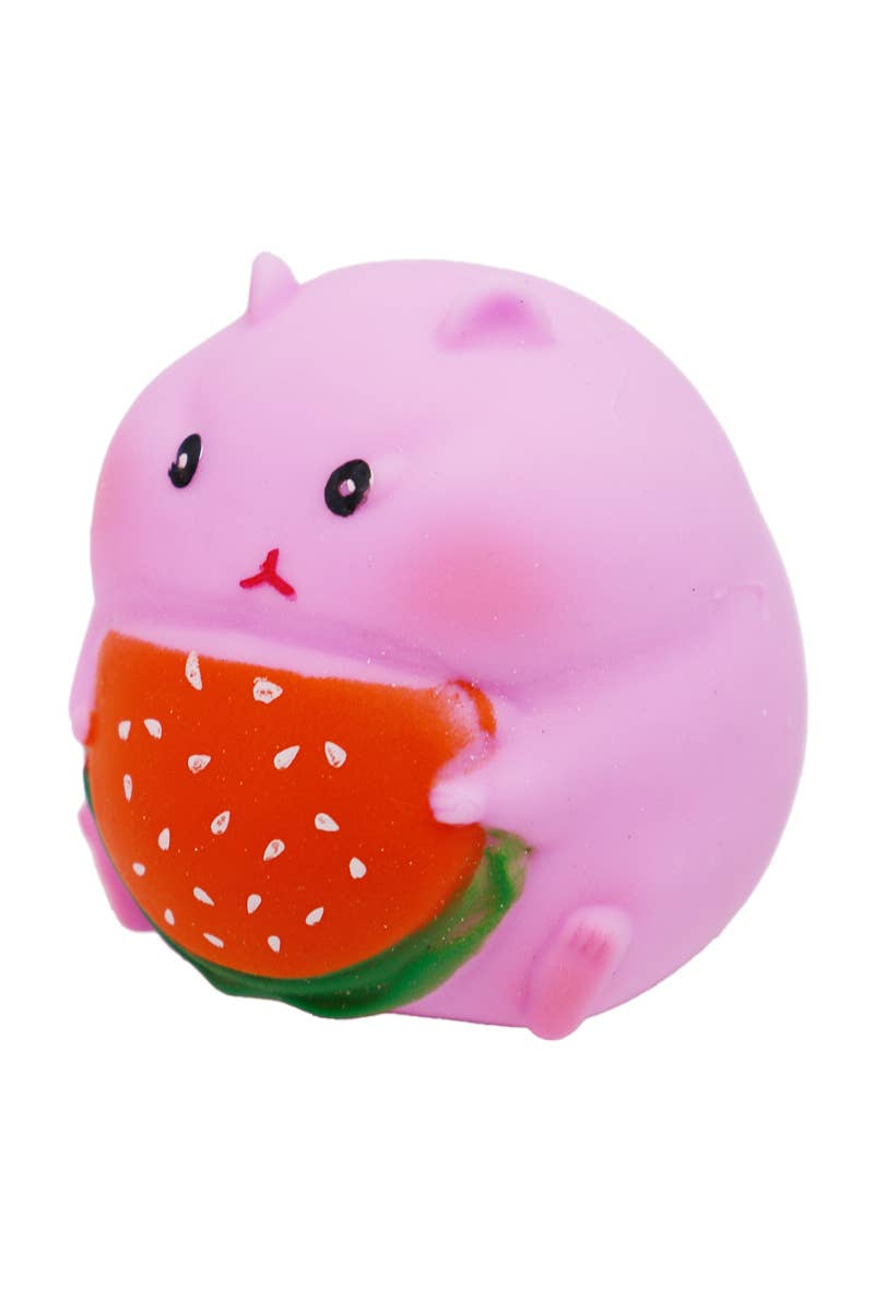 Cap Zone - Vente Jouet mou – enfant et bébé - Chubby Hamster Fluffy Slime fourré Soft Squishy6