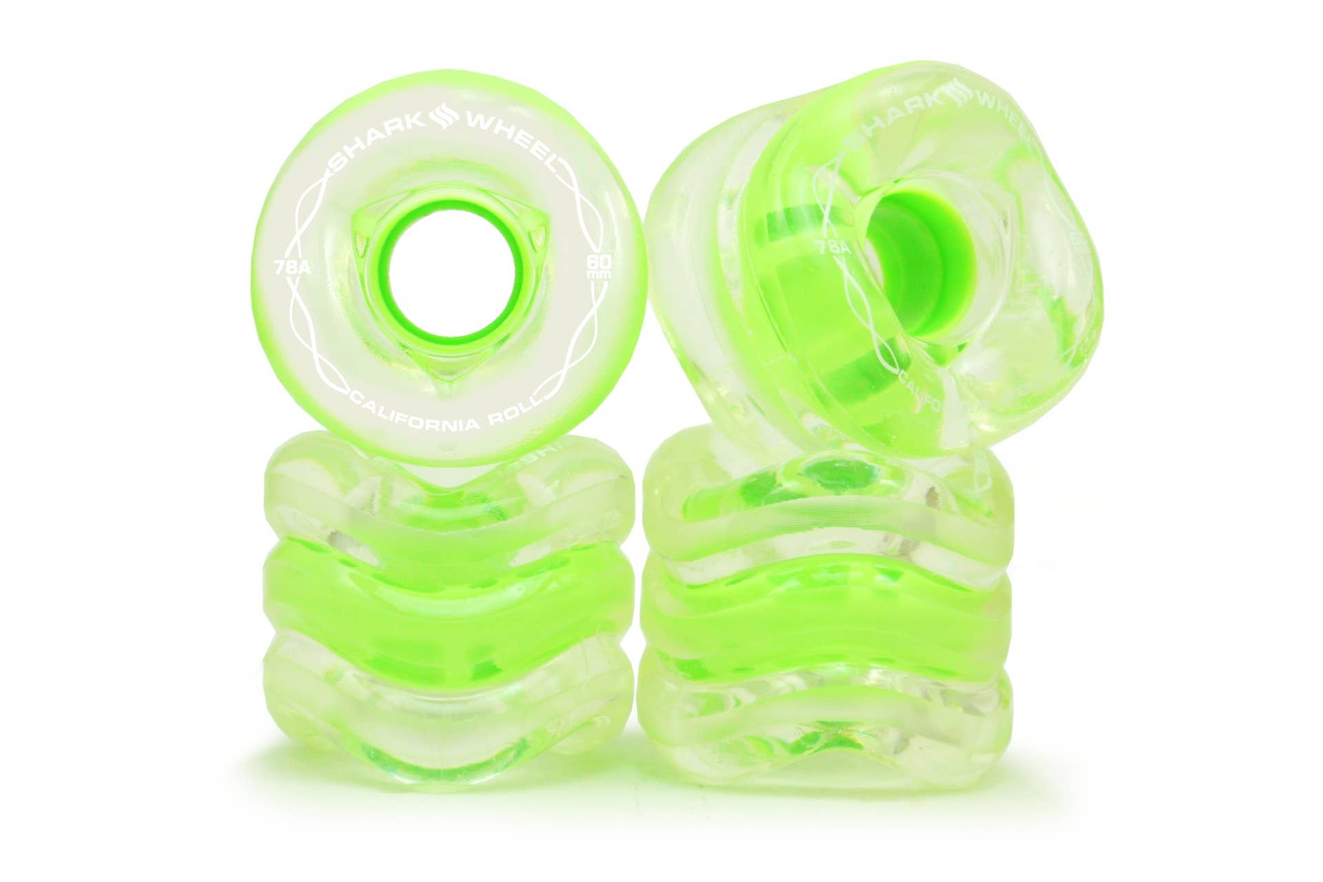 Shark Wheel – wholesale Sporting accessories – Shark Wheel 60mm Skateboard Wheels (California Rolls)12