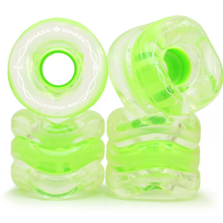Shark Wheel - Wholesale Sporting accessories - Shark Wheel 60mm Skateboard Wheels (California Rolls)12