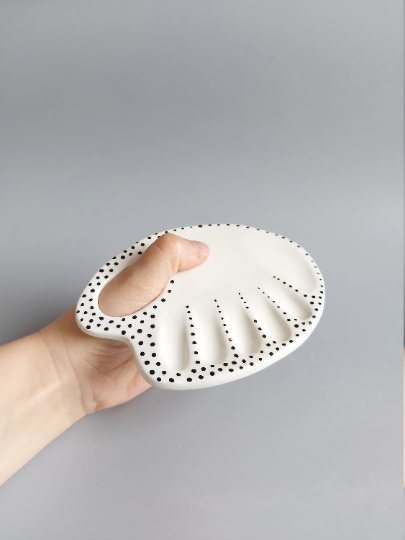 Muddy Ceramic Limited - Wholesale Palette/Mixing Tray - Ceramic palette, Ceramic Artists Palette, Watercolor palette2