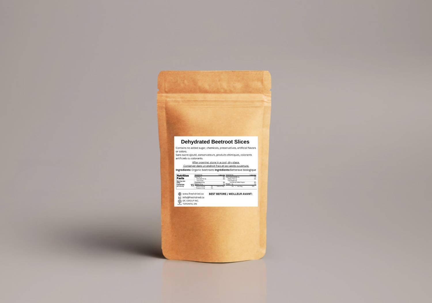 FreshDried - Wholesale Dried/Dehydrated Vegetables - Dried Beetroot Slices - organic2