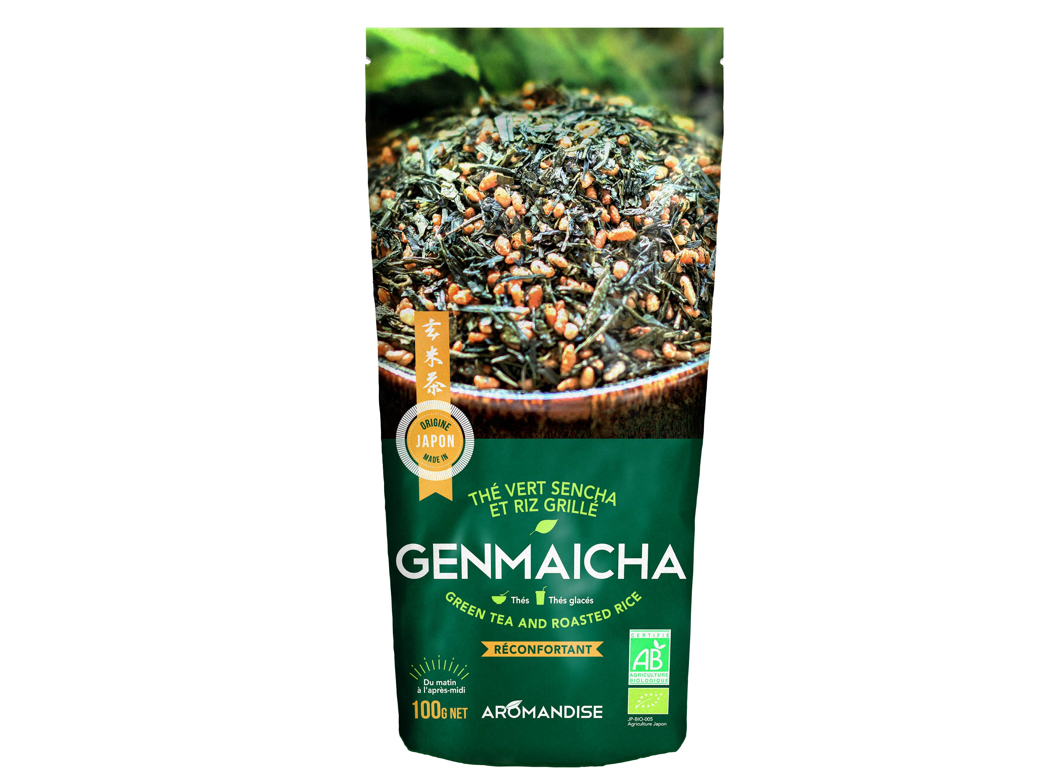 AROMANDISE - Wholesale Health/detox tea - Genmaicha green tea and rice