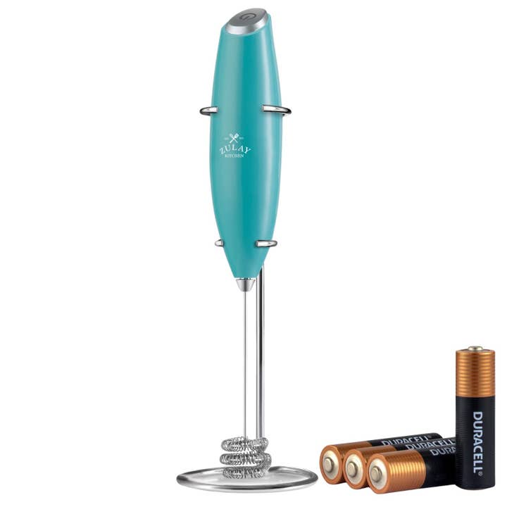 Zulay Kitchen - Vendita all'ingrosso Utensile/attrezzo da cucina - Frullino Montalatte Tornado – Include 4 batterie AA20