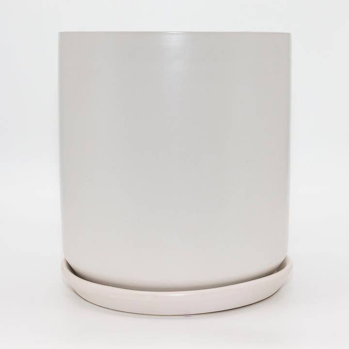 XL Oslo Planter Ice White for wholesale by Potted