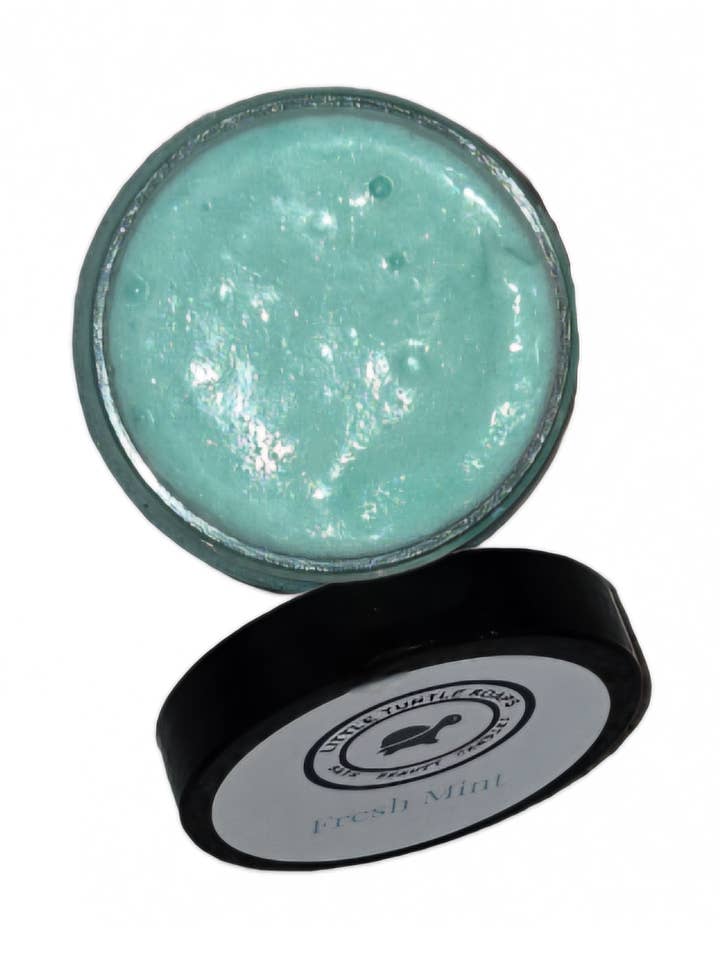 Fresh Mint Goats Milk Whipped Sugar Scrub for wholesale by Little Turtle Soaps