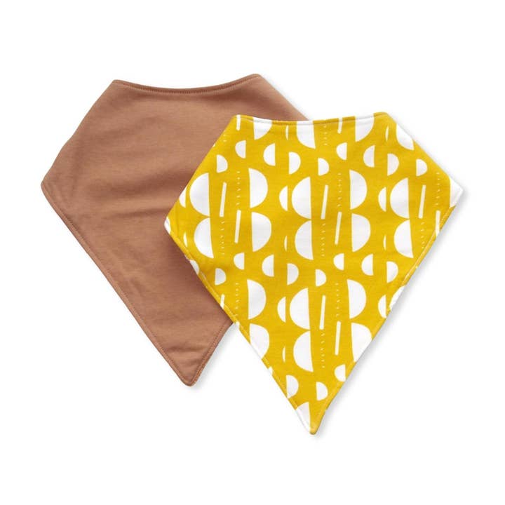 Earth Baby Outfitters - Wholesale Bandana Bib - Tencel Bandana Bibs - 2 Pack4