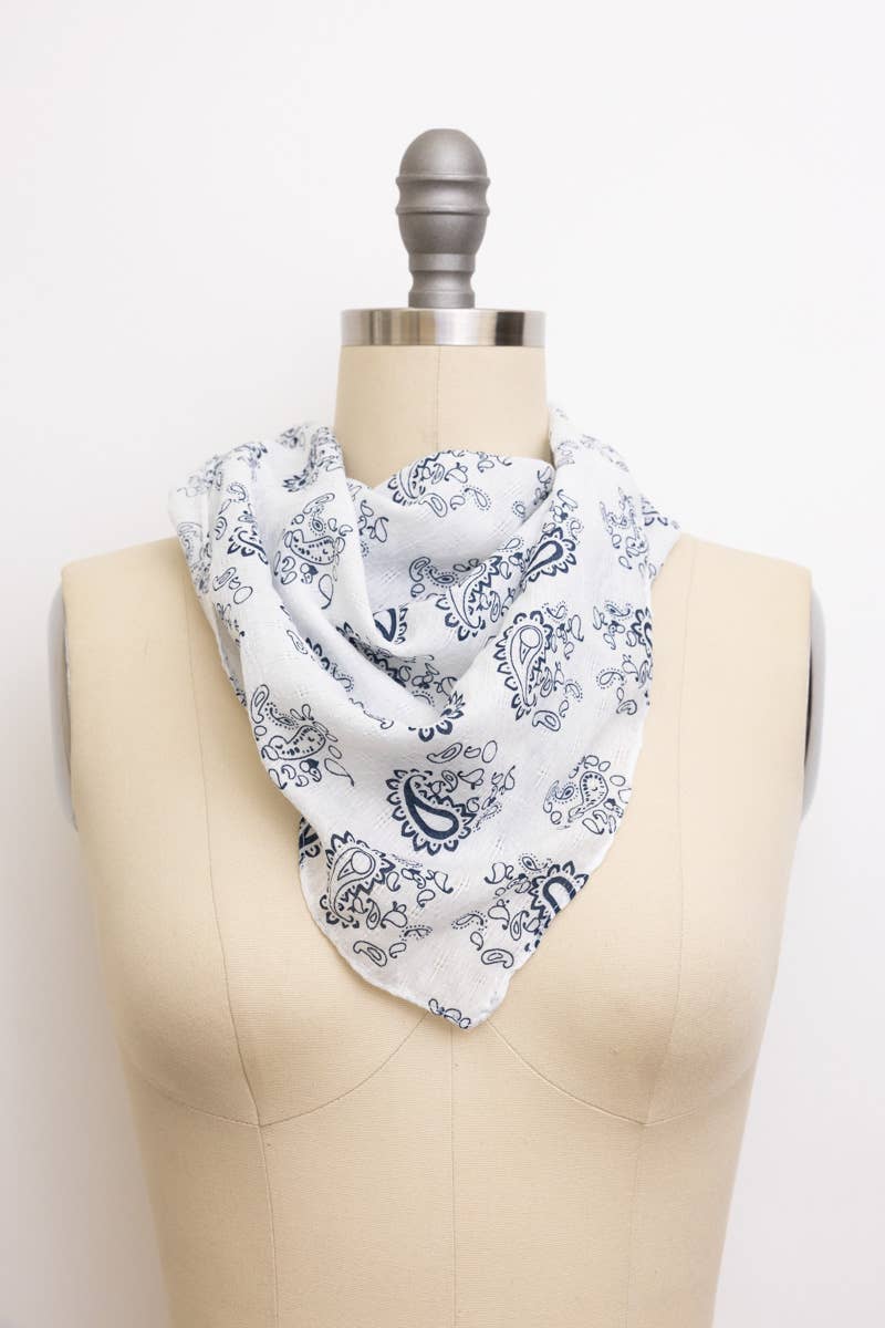 Leto Accessories – wholesale Scarf – Women's – Light Printed Small Pattern Neck Scarf6