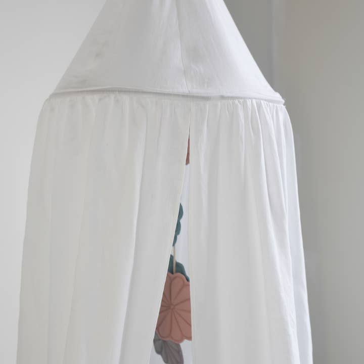 BABYLY - Wholesale Bed Canopy - Kids & Baby - linen canopy/ linen baldachin (3 colours)