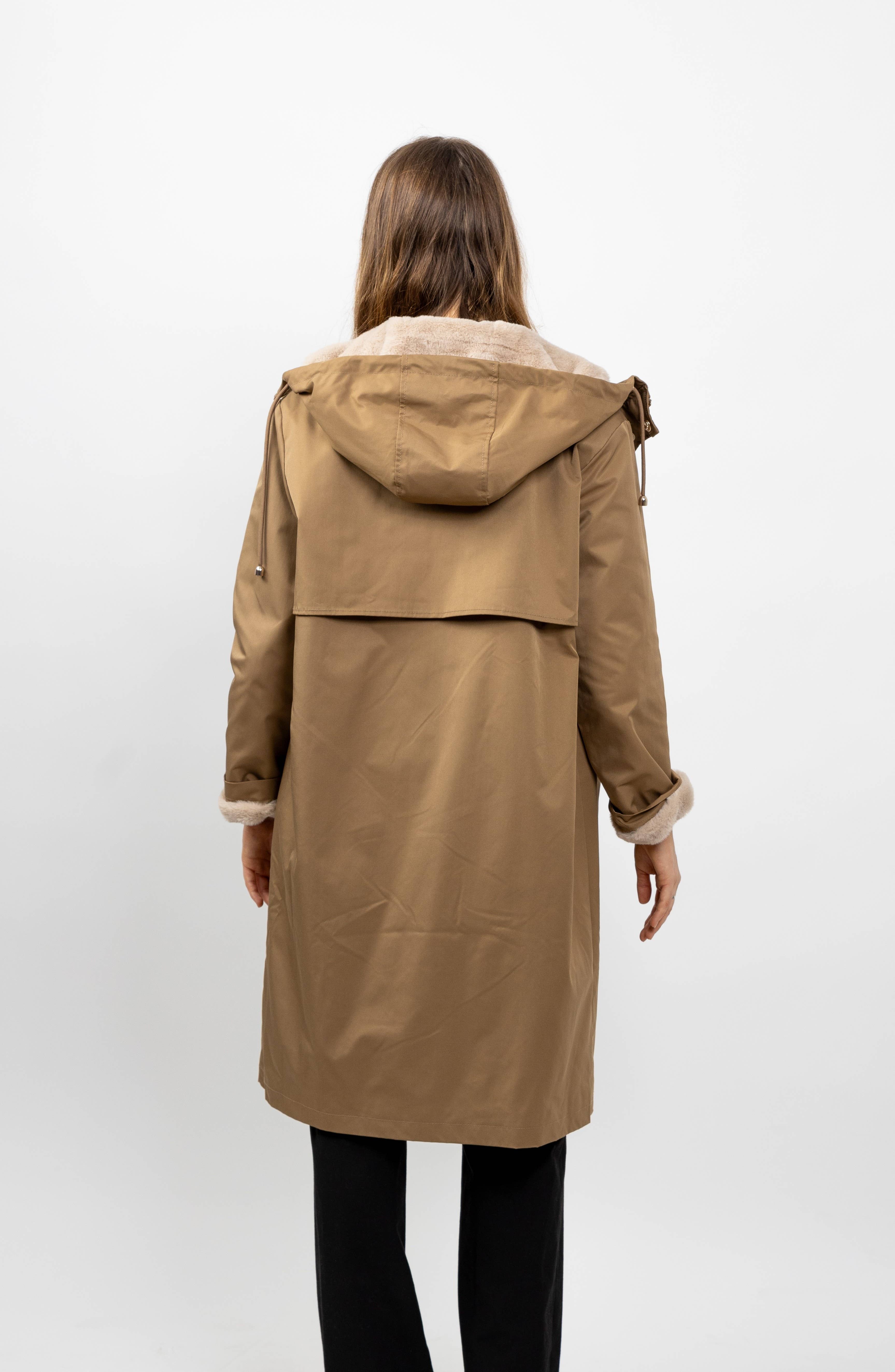 KZELL PARIS - Wholesale Parka - Women's - HOODED PARKA WITH FAUX FUR LINING7