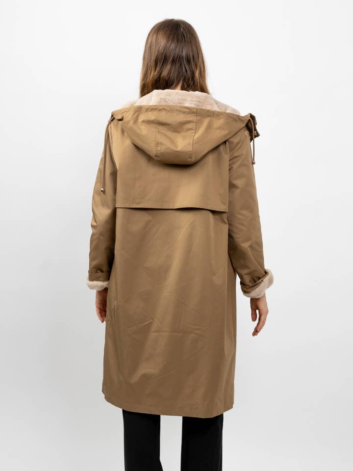 KZELL PARIS - Wholesale Parka - Women's - HOODED PARKA WITH FAUX FUR LINING7