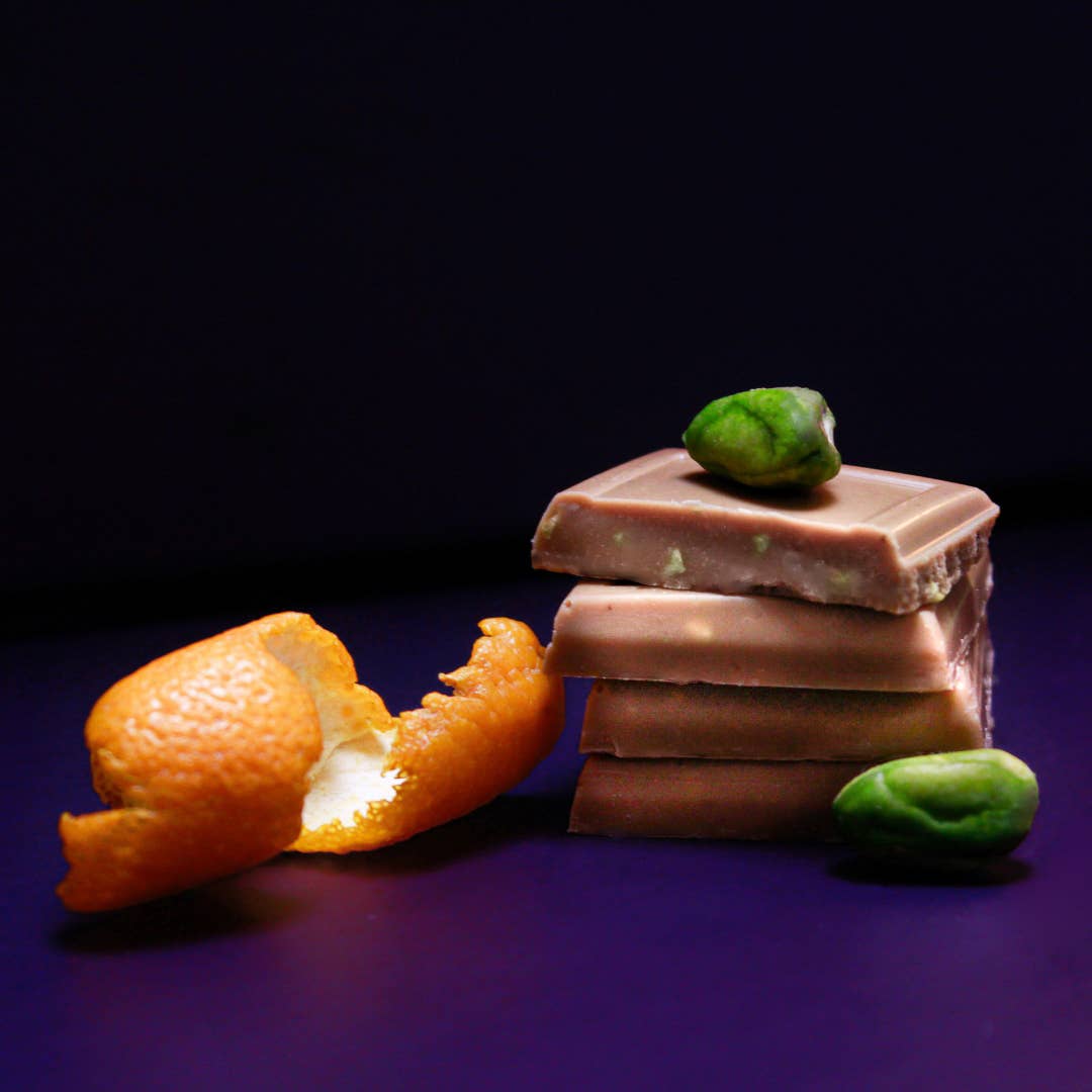 odilia - Wholesale Chocolate Bar - Premium Pistachio Orang Chocolate (70 gr) 6