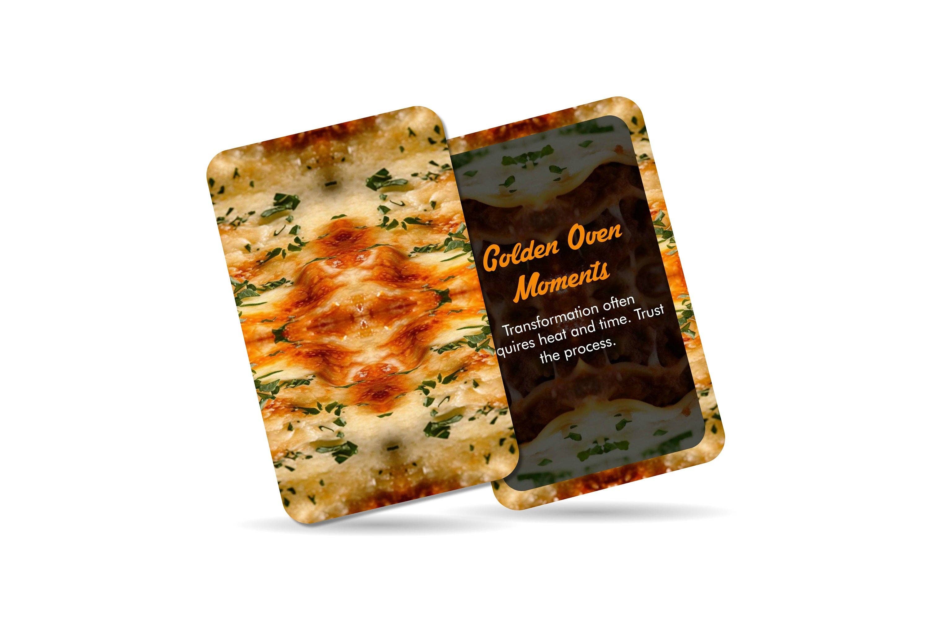 Ibiza Tarot USA - Wholesale Tarot Cards - The Lasagna Oracle - Twenty Two insights and One recipe3