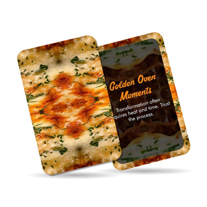 Ibiza Tarot USA - Wholesale Tarot Cards - The Lasagna Oracle - Twenty Two insights and One recipe3