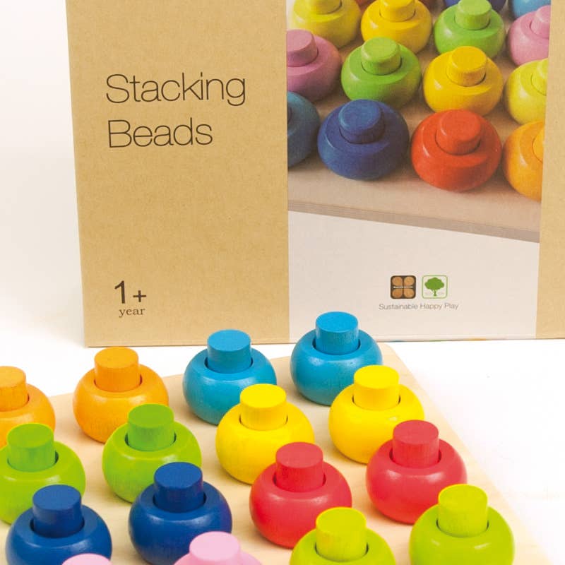 TOYS SERVICE, SL. -ANDREU TOYS- – wholesale Träleksak - Barn – Staplingspärlor i 8 färger, 32 delar11